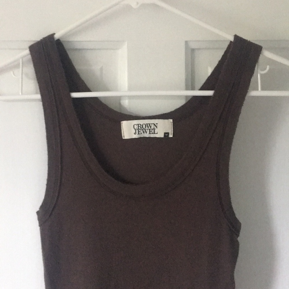 Crown Jewel slub tank